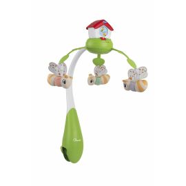 Carusel muzical 3 in 1 Chicco Stupul albinutelor cu proiectie, 0 luni+