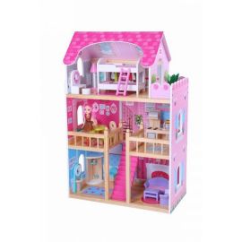 Casuta de basm zmeurica Ecotoys cu 2 papusi 4119