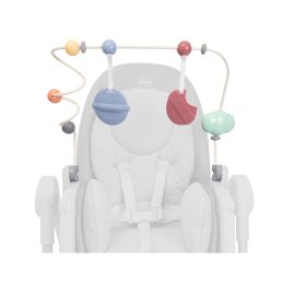 Centru de activitati Chicco cu jucarii (bara) Rainbow pentru scaun de masa Polly Armonia, 0luni+