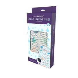 Covoras de baie anti-alunecare cu perna pentru genunchi Clevamama 3529