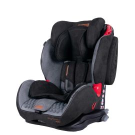 Scaun auto SPORTIVO cu ISOFIX grey+black 9-36 Kg Coletto