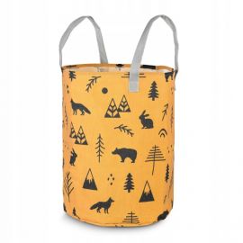 Cos mare pentru depozitarea jucariilor Ricokids - Galben