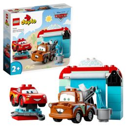 Distractie la spalatorie cu Lightning McQueen si Mater