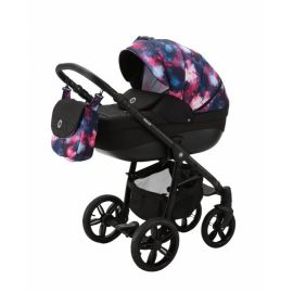 Carucior 3 in 1 Adamex Neonex Dolce Be2Me DL26, Storm Blue/Black