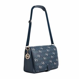 Geanta Multifunctionala Ellie Messenger Navy Clevamama