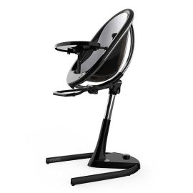 MIMA - SCAUN DE MASA COPII MOON 2G BLACK CU INTERIOR SILVER 6-36 LUNI