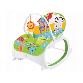 Fotoliu balansoar 3 in 1 cu vibratii Ecotoys 88965