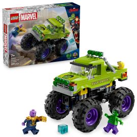 Hulk n vehicul de teren contra lui Thanos