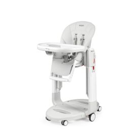 Scaun De Masa 3 In 1 Peg Perego Tatamia Follow Me, 0-15 Kg, Latte, Alb