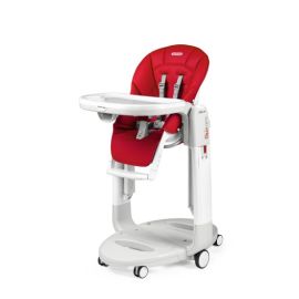 Scaun De Masa 3 In 1 Peg Perego Tatamia Follow Me, 0-15 Kg, Fragola, Visiniu