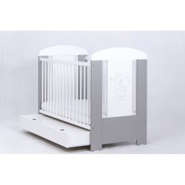 Patut Drewex Bear Cu Sertar - Silver