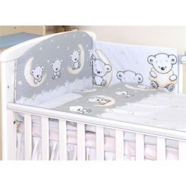 Jolie Aparatoare patut 180x35 cm Bear Grey