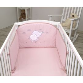 Jolie Aparatoare patut Elephant Light Pink, 180*35cm