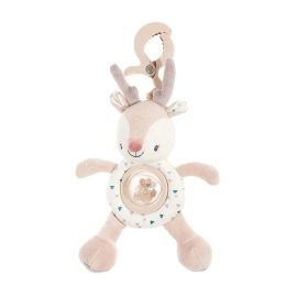 Jucarie de plus zornaitoare, Petite&Mars, Cu vibratii, Cu clips de fixare, 0 luni+, Conform cu standardul european de securitate CE EN 71, Caprioara Suzi