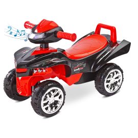 Jucarie ride-on cu sunete si lumini Toyz MINI RAPTOR 2 in 1 Rosie