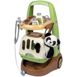 Jucarie Smoby Animal Care Trolley cu 10 accesorii