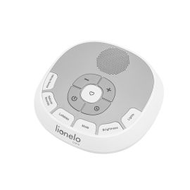 Lampa de veghe, Lionelo, BabyNap, 2 in 1, Wireless, Cu sunete si melodii de leagan, Cu 11 culori si 3 niveluri de luminozitate, Cu functie LoveBeat, Alb
