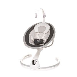 Leagan electric cu melodii si telecomanda 4Baby GRACE Grafit