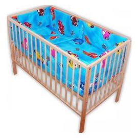 Lenjerie Patut Hubners Cars 5 Piese Albastru