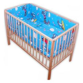 Lenjerie Patut Hubners Pisica si Soricel 5 Piese Albastru