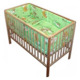 Lenjerie Patut Hubners Ursulet Somn Usor 5 Piese Verde