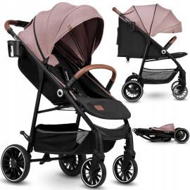 Lionelo - Carucior sport Alexia, 6 luni+, Cu amortizoare, Suport pentru biberon/pahar, Plasa de tantari, Saculet de picioare, Cu UPF50+, Cadru din aluminiu, 0- 15 kg, Roz