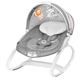 Lionelo - Fotoliu balansoar Henk, Rose Scandy