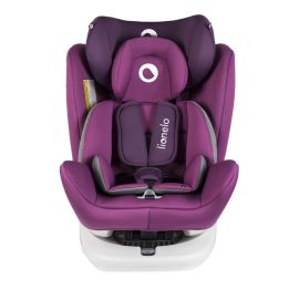 Lionelo - Scaun auto Bastiaan, rotativ 360 grade, cu Isofix, 0-36 kg, Violet