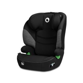 Lionelo - Scaun auto Lars i-Size, Cu tetiera reglabila in 10 pozitii, Cu pozitionare spre sensul de mers, 15-36 Kg, 100-150 cm, Conform cu standardul european de securitate ECE R129/03, Negru/Gri
