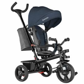 Lionelo - Tricicleta multifunctionala cu sezut reversibil, pliabila, Haari, Jeans