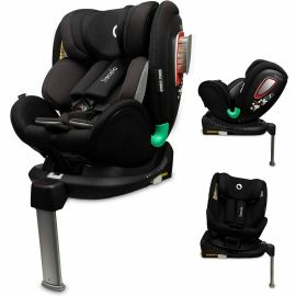 Lionelo - Scaun auto Antoon RWF, rotativ 360 grade, cu Isofix, 0-18 kg, Carbon