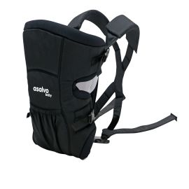 Marsupiu bidirectional Asalvo BABY CARRIER Black 2020