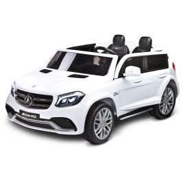 Masina electrica cu doua locuri Toyz MERCEDES-BENZ GLS63 12V Alba