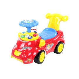 Masinuta de impins Sun Baby 014 cu panou rotativ Rosu