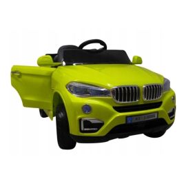 Masinuta electrica cu telecomanda si roti din spuma EVA Cabrio B12 KL-5188 R-Sport - Verde