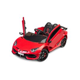 Masinuta electrica cu telecomanda Toyz Lamborghini Aventador SVJ 12V Red