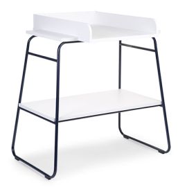 Childhome - Masuta De Infasat Lata Ironwood Alb/Bleumarin