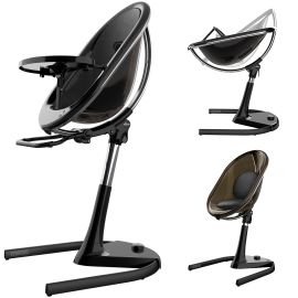 MIMA - SCAUN DE MASA COPII MOON BLACK CU INTERIOR BLACK 0-45 KG