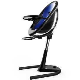 MIMA - SCAUN DE MASA COPII MOON 2G BLACK CU INTERIOR ROYAL BLUE 6-36 LUNI