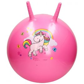 Minge gonflabila pentru sarit John Unicorn roz