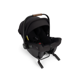 Nuna - Scoica auto cu ISOFIX integrat PIPA urbn Caviar, nastere - 75 cm, testata inclusiv la impact lateral, conform ECE R129