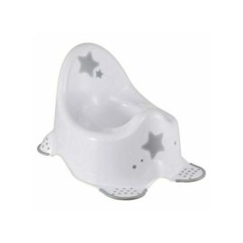 Olita copii anatomica, Adam, Cu functie antialunecare, Cu spatar inalt, 38 x 27 x 23.5 cm, Keeeper, Stars Cosmic White