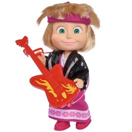 Papusa Simba Masha and the Bear 12 cm Masha vedeta rock