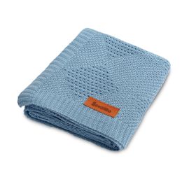 Paturica bambus 100% 100x80 cm Albastru