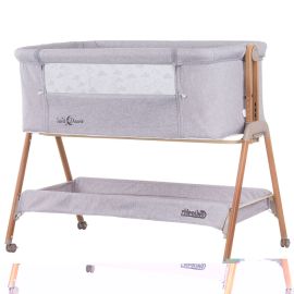 Patut Co-Sleeper Chipolino Sweet Dreams grey wood