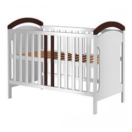 Patut Copii din Lemn Hubners Hansell 120x60 cm Alb Venghe