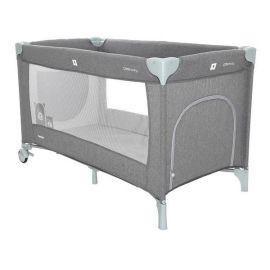 Patut pliabil cu un nivel Coto Baby Samba Dark Grey