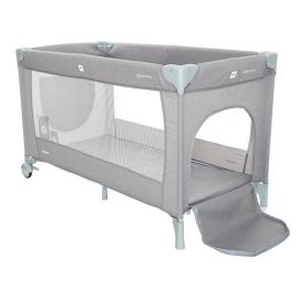 Patut pliabil cu un nivel Coto Baby Samba Grey