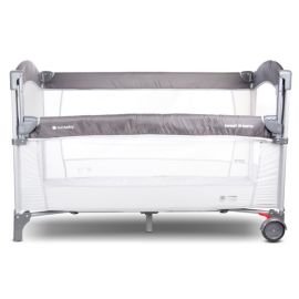 Patut pliabil Sun Baby 005 cu laterala culisanta Grey