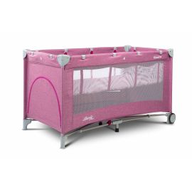 Patut pliant cu etaj intermediar Caretero BASIC PLUS Lavenda